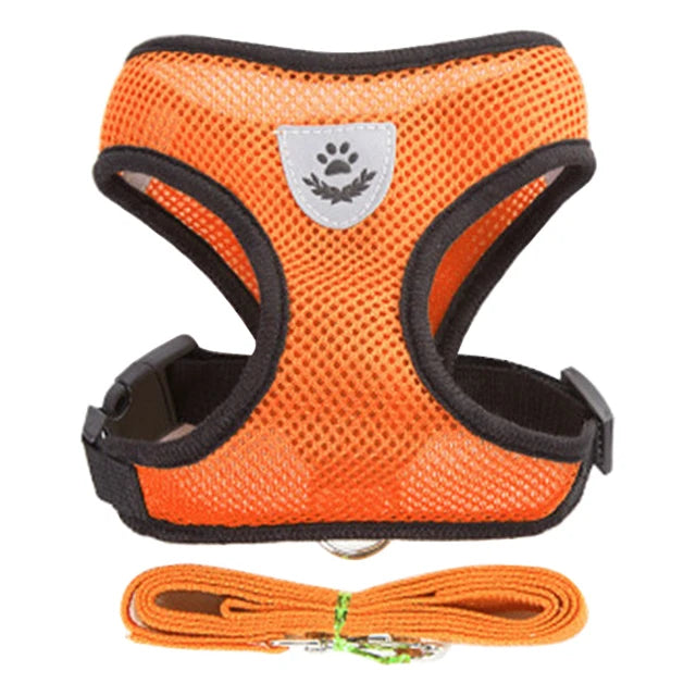 Adjustable Mesh Cat & Dog Harness