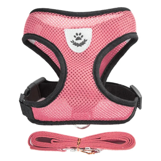 Adjustable Mesh Cat & Dog Harness