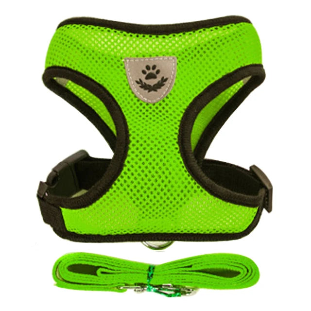 Adjustable Mesh Cat & Dog Harness