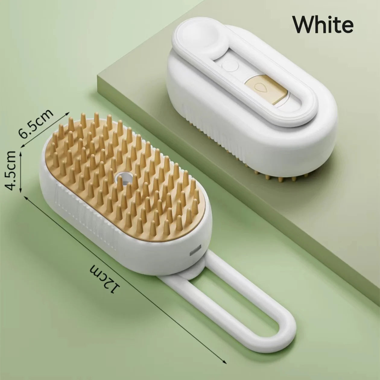 Electric 3-in-1 Pet Grooming Brush with Steam Spray