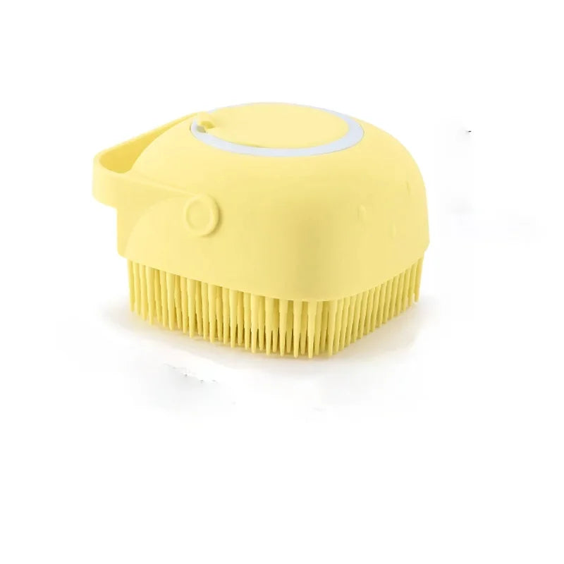 Silicone Pet Bath Massage Brush