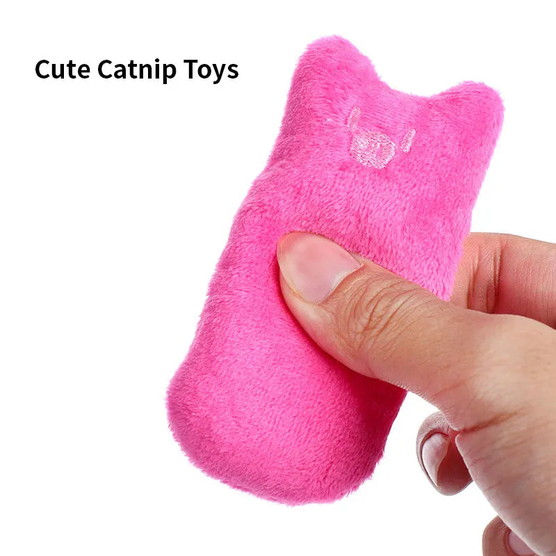 Interactive Catnip Plush Toy