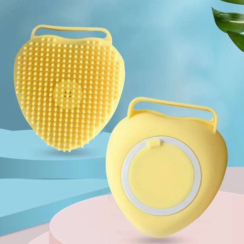 Silicone Pet Bath Massage Brush