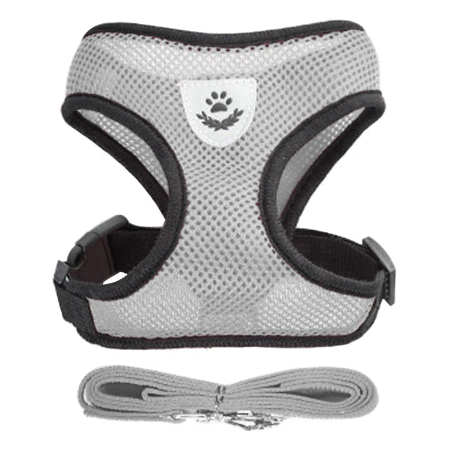 Adjustable Mesh Cat & Dog Harness