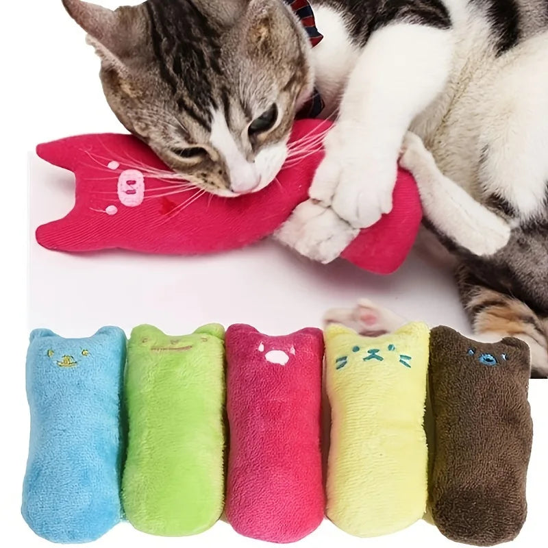 Interactive Catnip Plush Toy