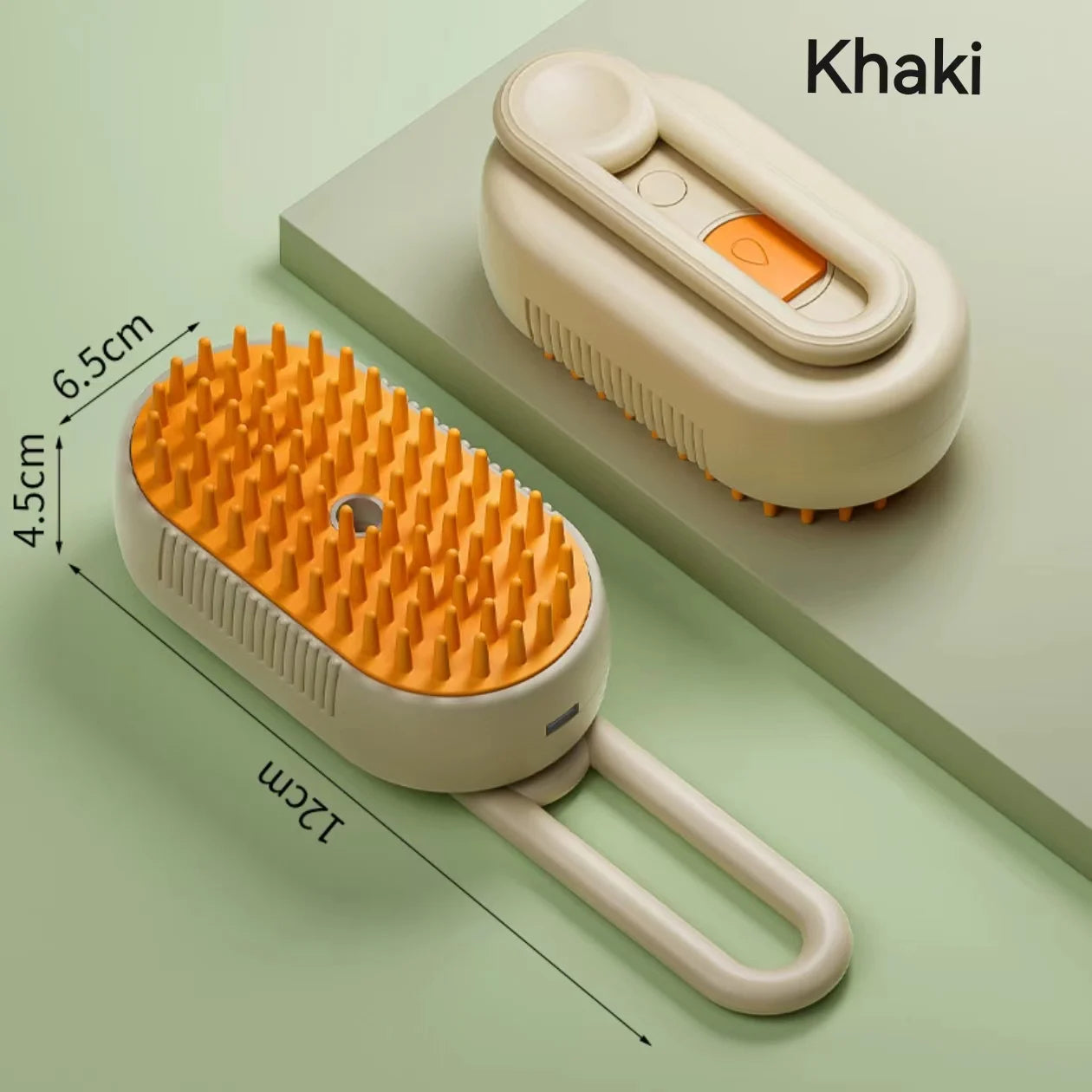 Electric 3-in-1 Pet Grooming Brush with Steam Spray