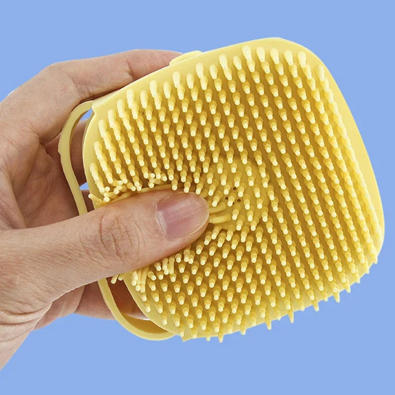 Silicone Pet Bath Massage Brush