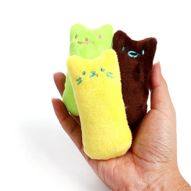 Interactive Catnip Plush Toy